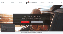 Desktop Screenshot of gsi-insurance.com